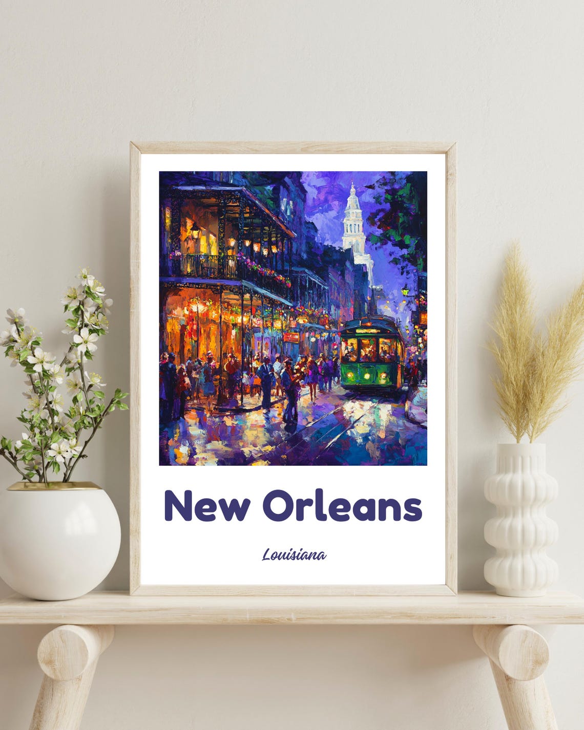 New Orleans Travel Poster, French Quarter