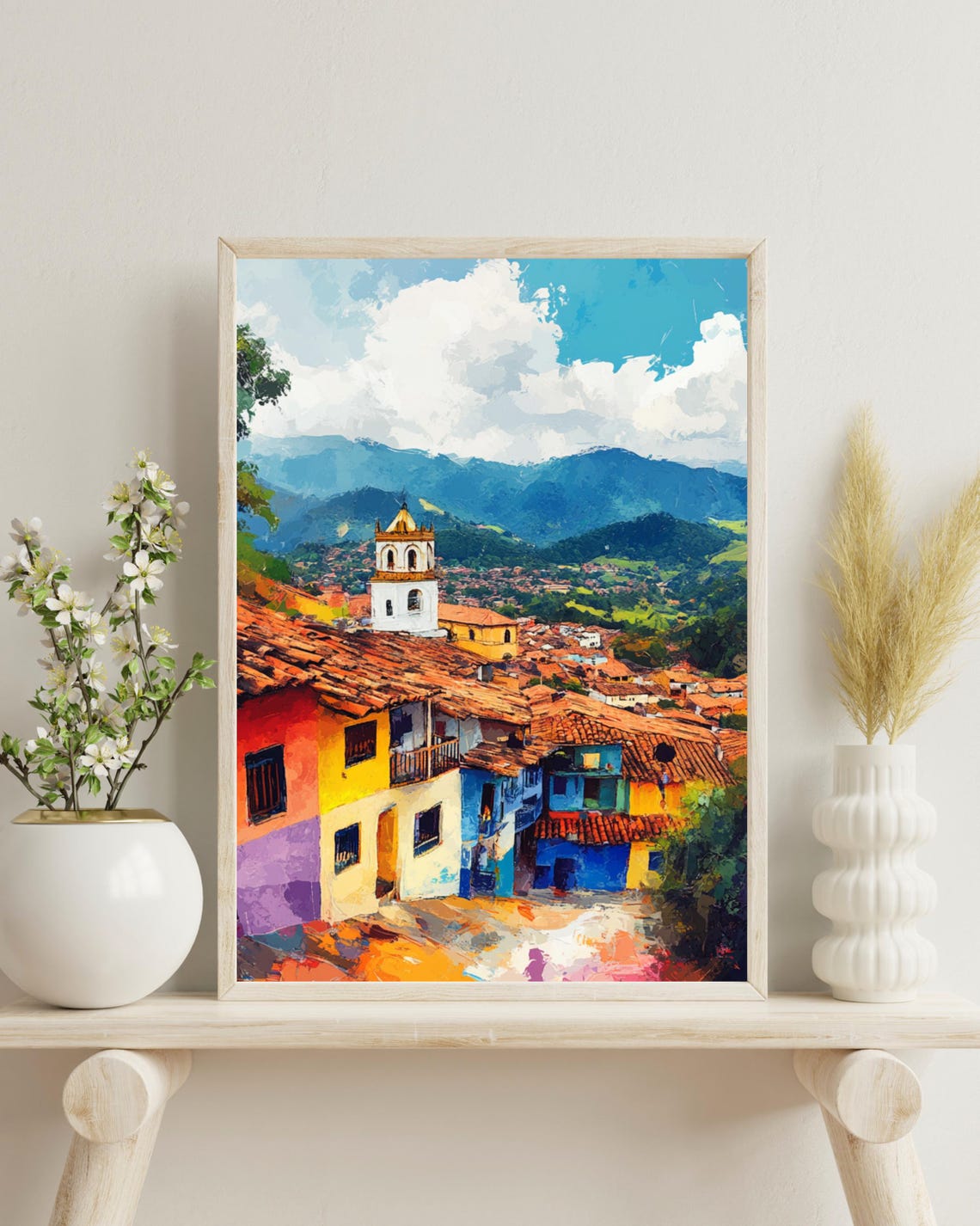 Filandia Quindio, Colombia Travel Poster