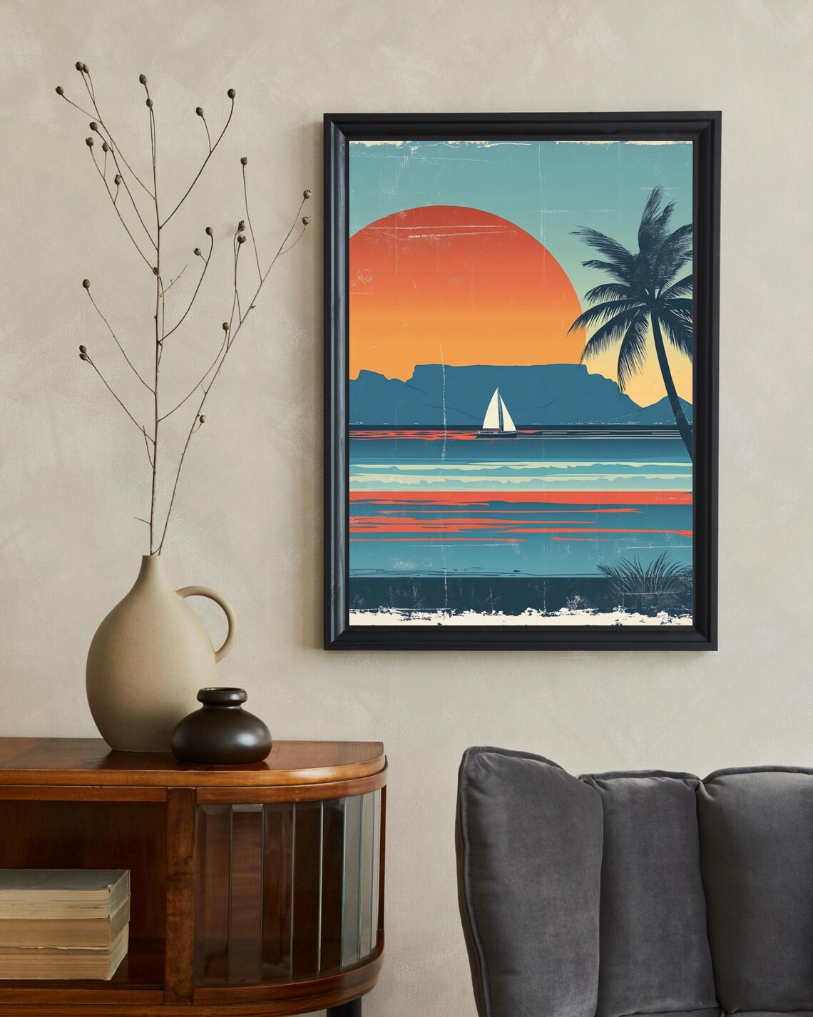 Cape Town Vintage Travel Poster, South Africa Print - Image 2