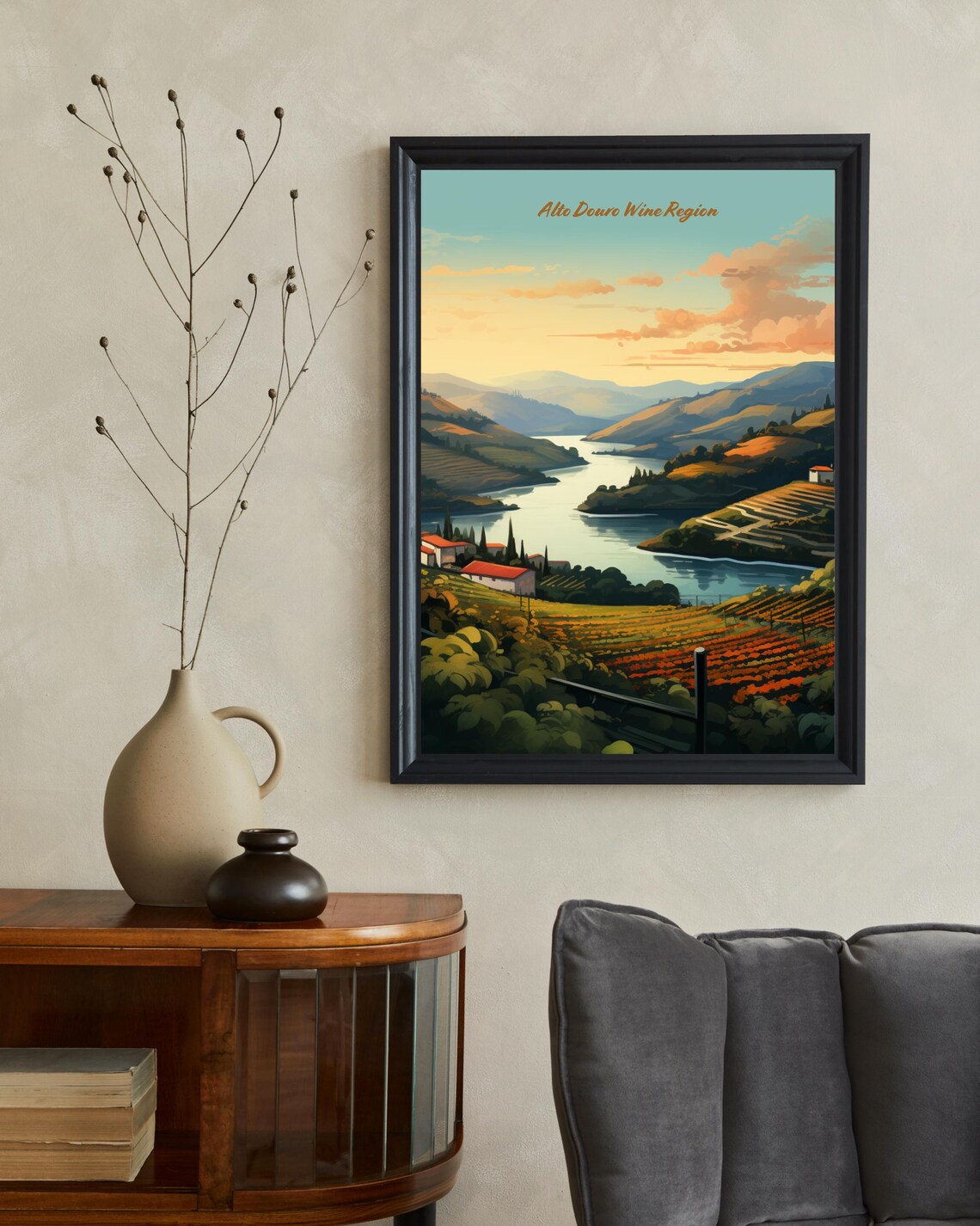 Alto Douro Wine Region - Vintage Travel Poster - Image 2