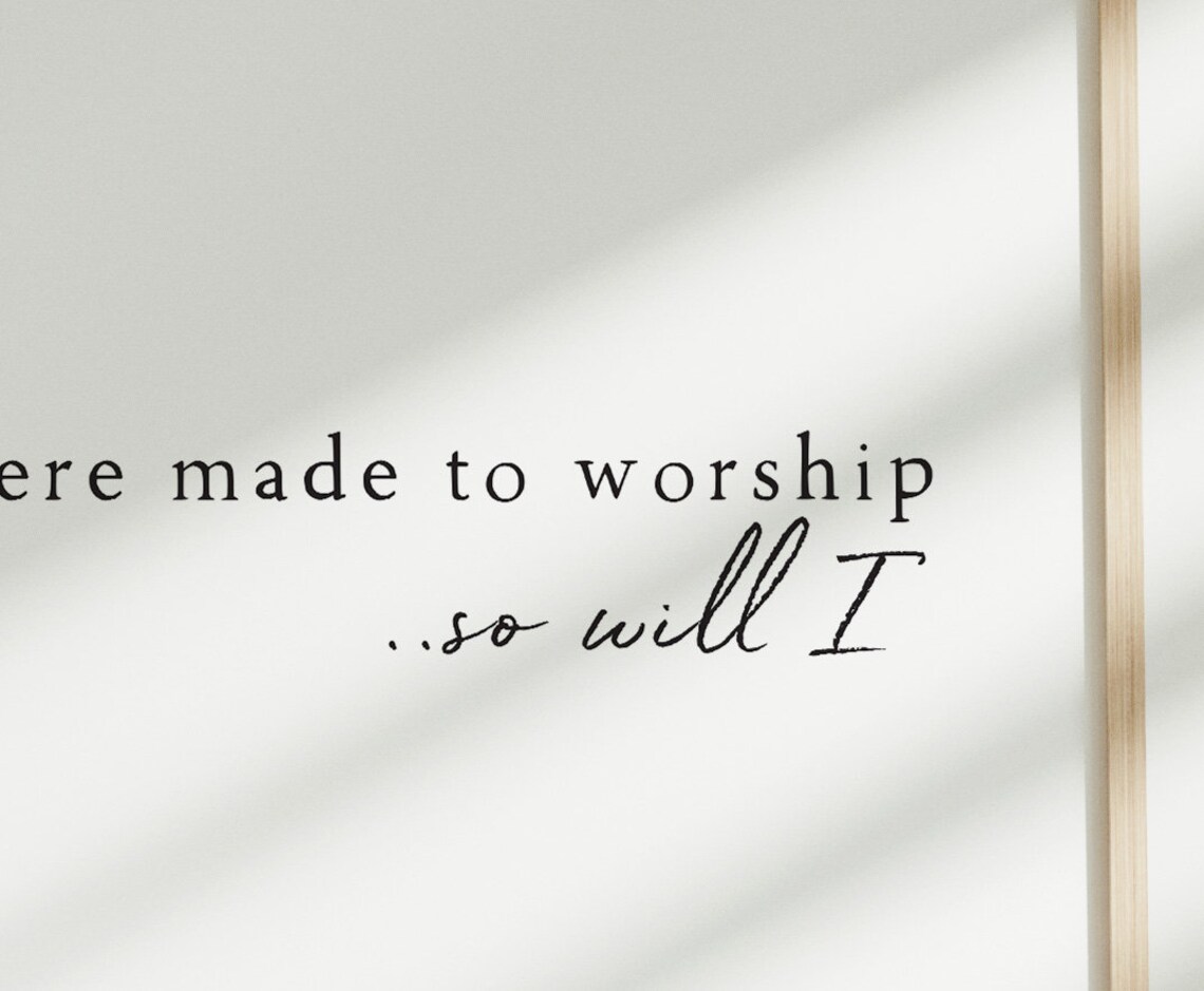 If The Stars Were Made To Worship, Vintage Scripture Poster - Image 2