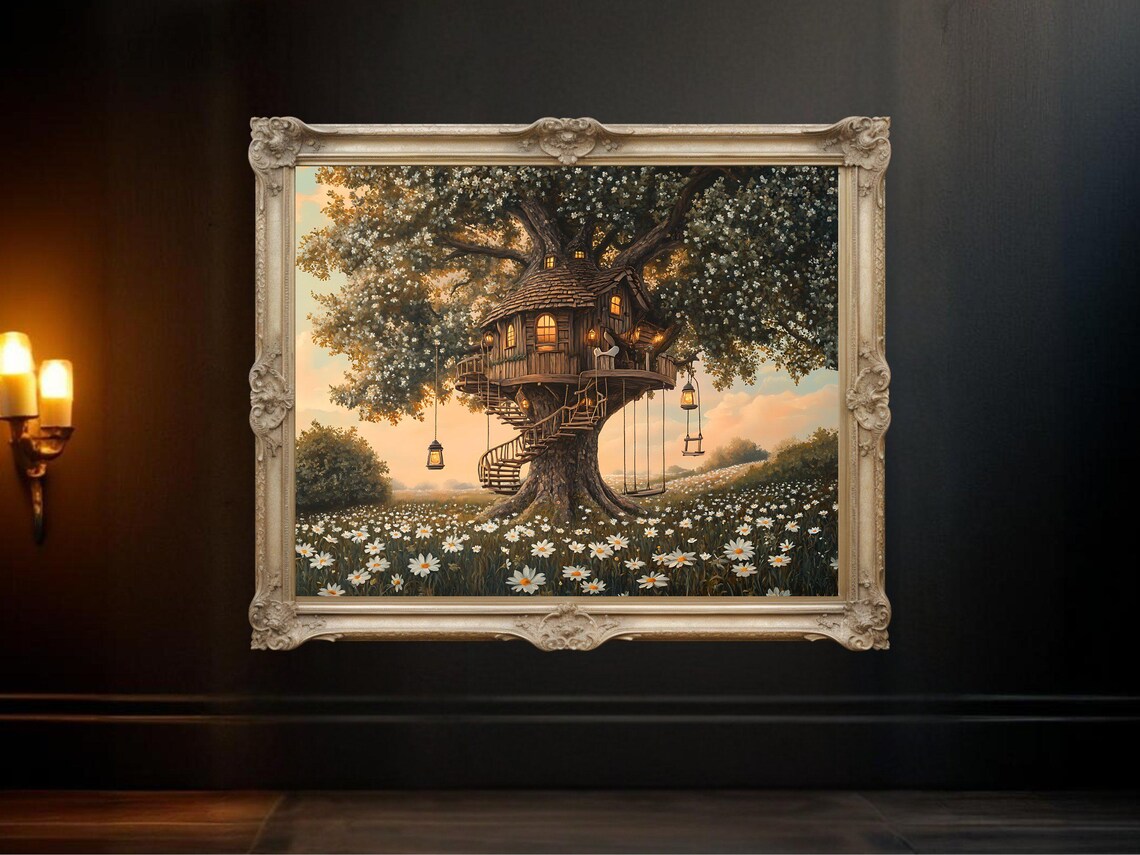 Enchanting Treehouse, Whimsical Fairy Tale Decor