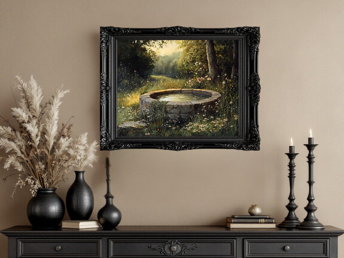 Enchanting Forest, Rustic Nature Decor Print - Image 2