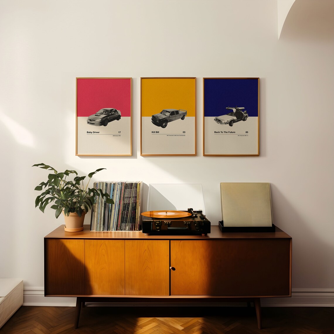 Back To The Future, Mid-Century Movie Art Print - Image 4