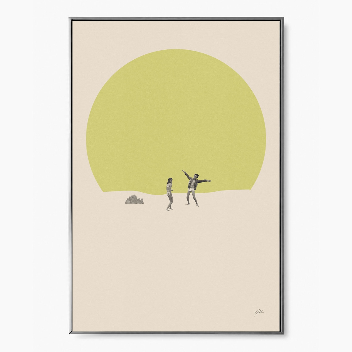 Moonrise Kingdom Inspired Poster, Minimalist Retro Print - Image 2