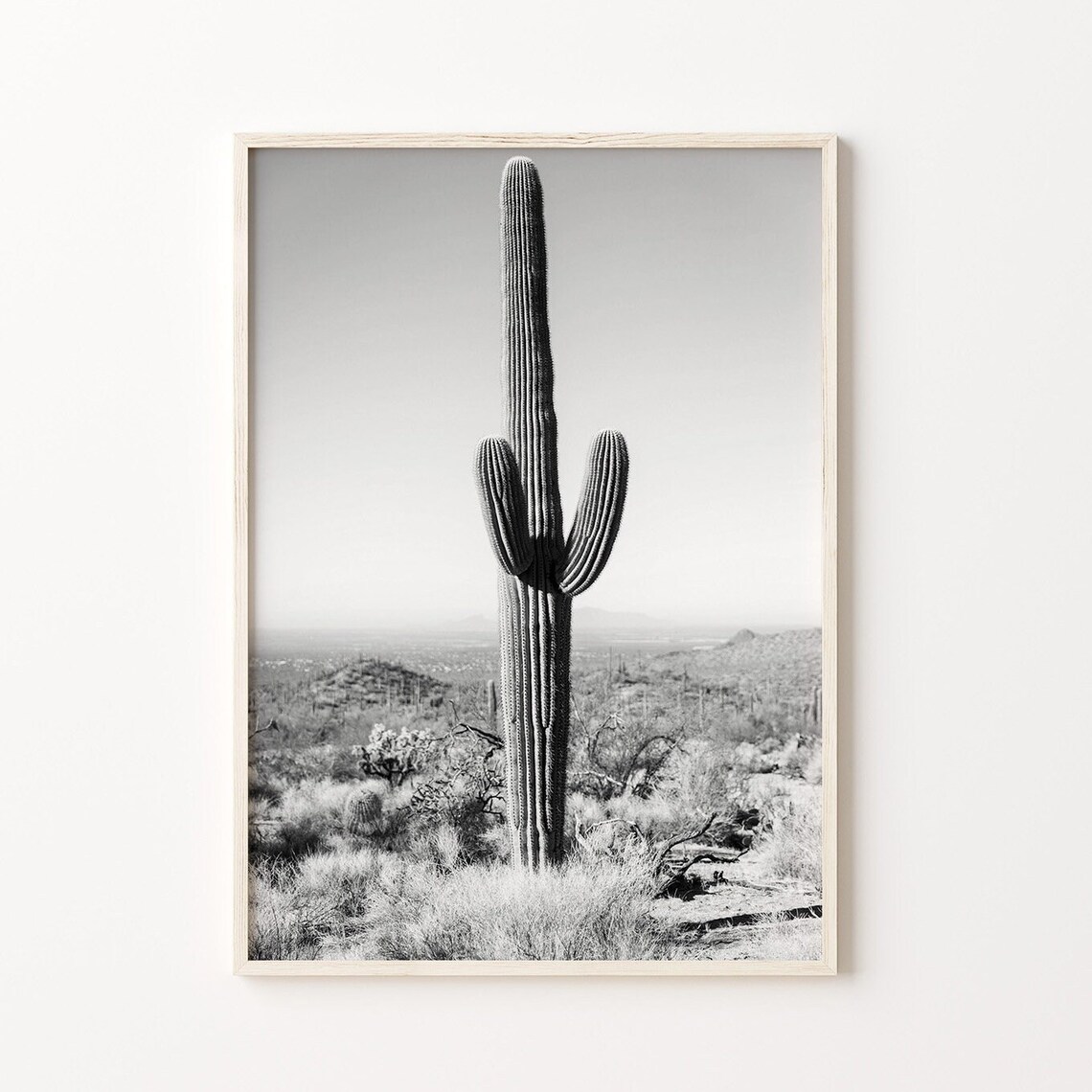 Saguaro National Park Arizona Travel Poster, Cactus - Image 4
