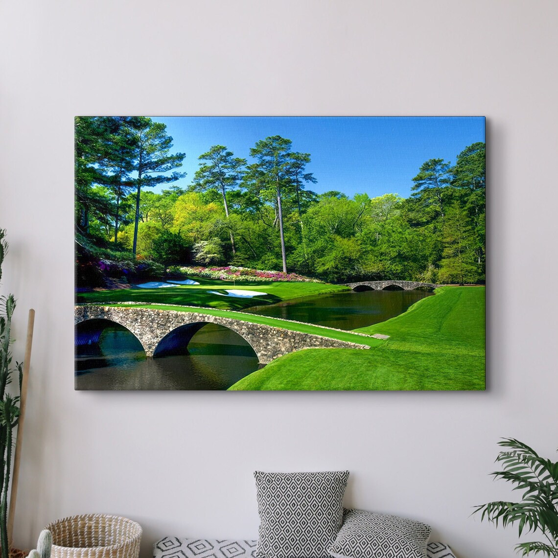 Augusta National Golf Club Hogan Bridge Rae's Creek 12th Hole Poster