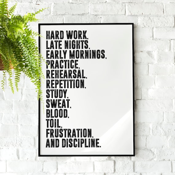 Jocko Willink Extreme Ownership Motivational Poster Gym Quote Wall Art Home Office Dcor Good