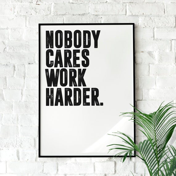 Jocko Willink Motivational Quote Art Print