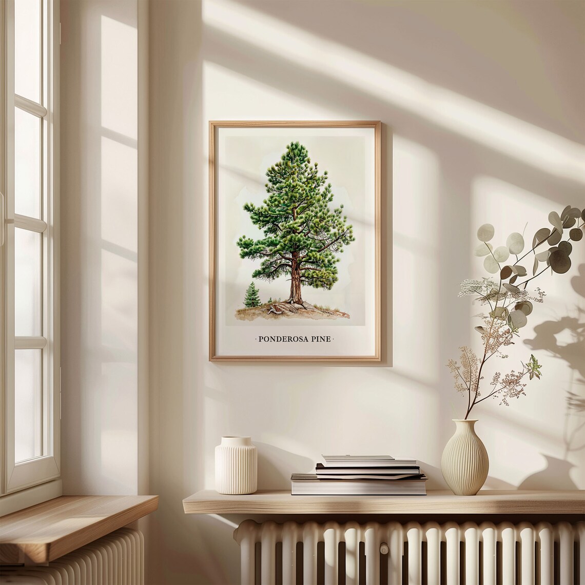 Ponderosa Pine Tree Art Print, Nature Home Decor - Image 3
