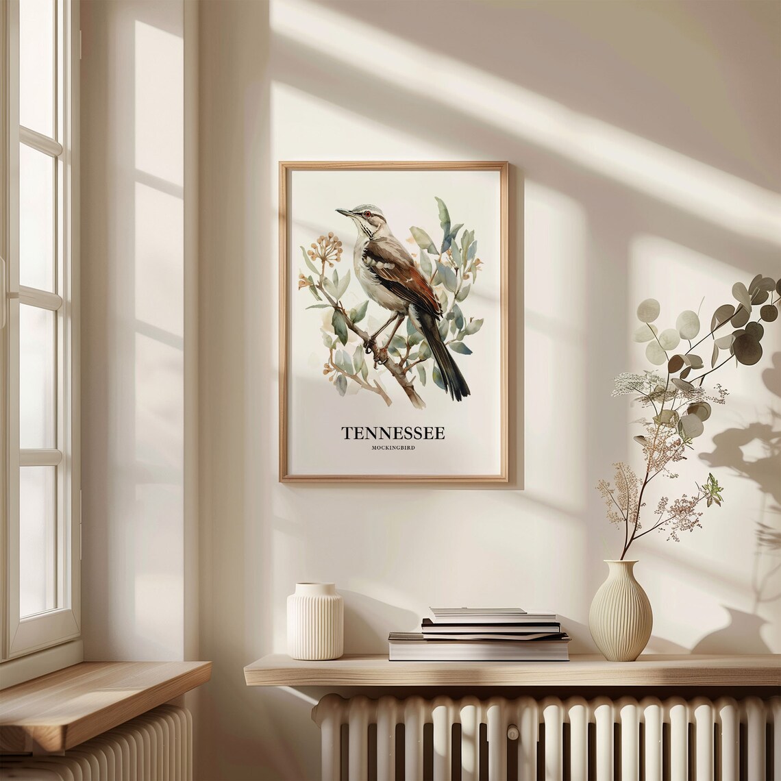 Tennessee State Bird Art Print, Nature Illustration - Image 3