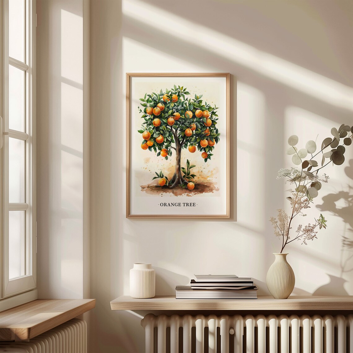 Orange Tree Botanical Art Print, Kitchen Decor - Image 3