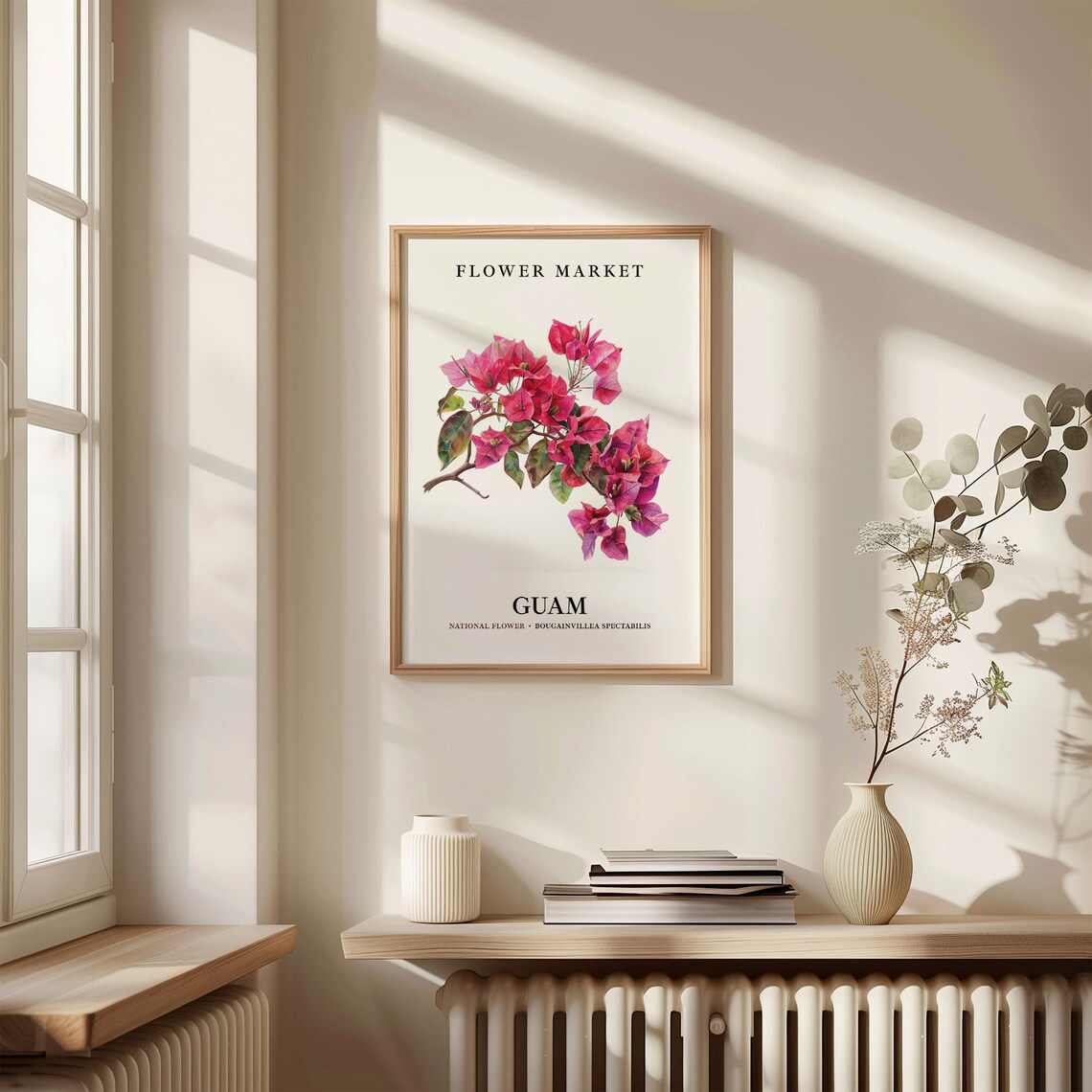 Bougainvillea Spectabilis Botanical Wall Art Print - Image 3