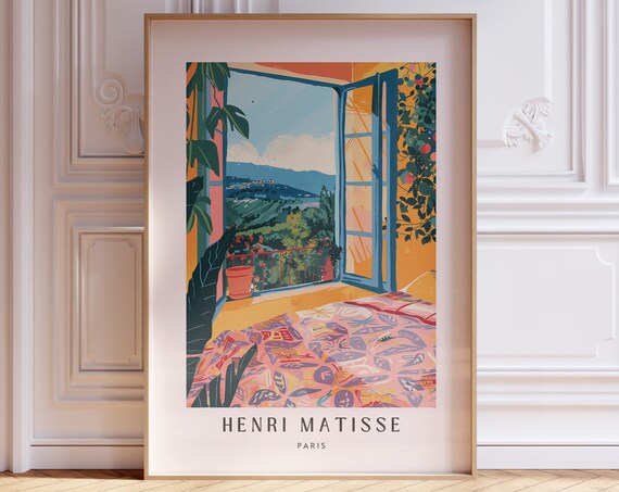 Claude Monet Sunflower Bouquet Vase Impressionist Art Poster