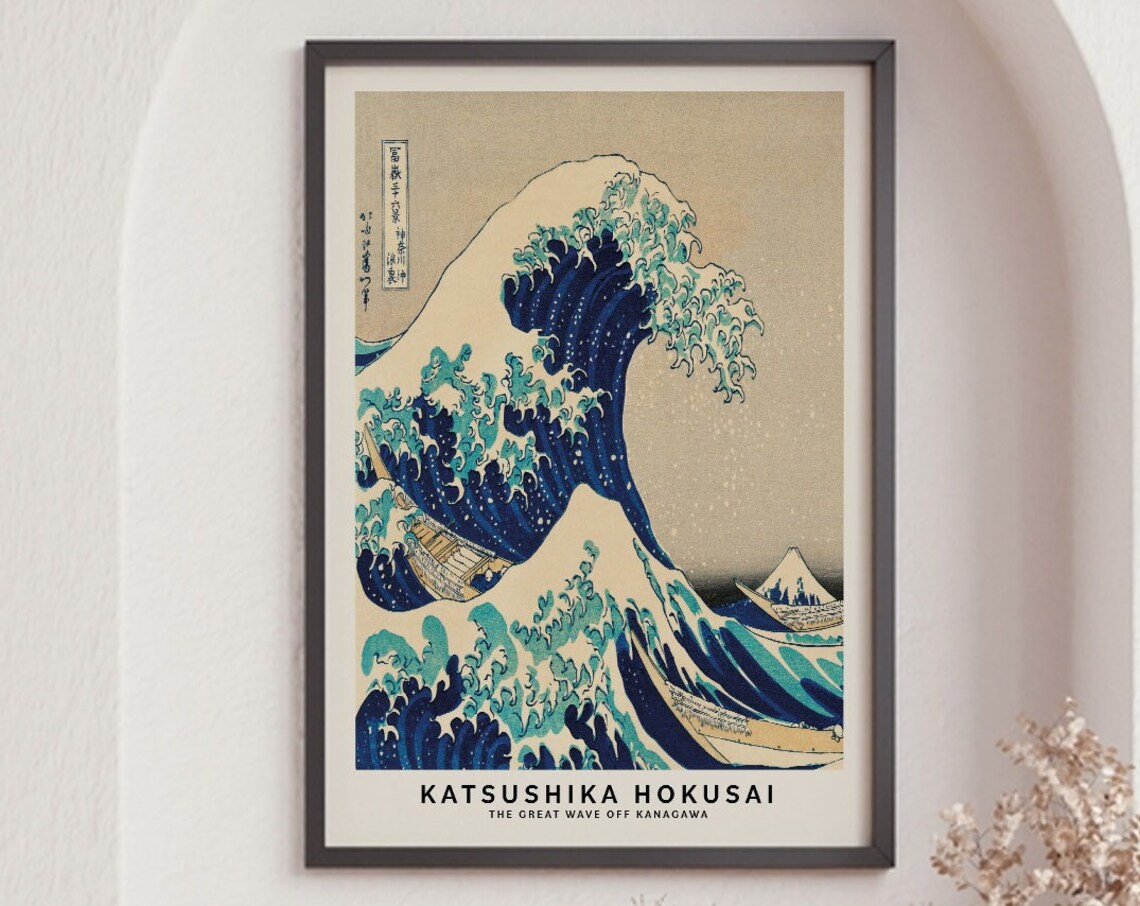 The Great Wave Off Kanagawa Ukiyo-E Art Print
