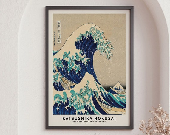 The Great Wave Off Kanagawa Ukiyo-E Art Print