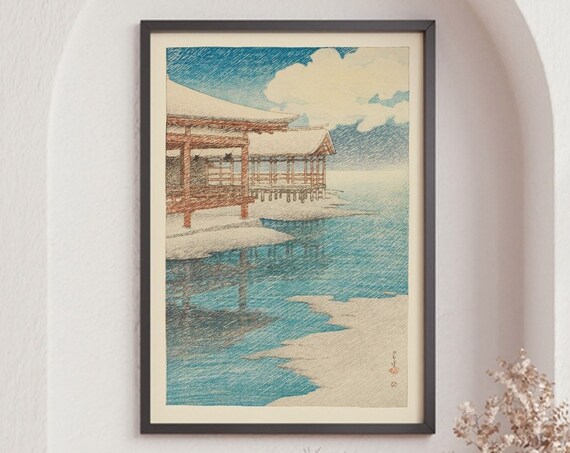 Kawase Hasui Vintage Japanese Art Print