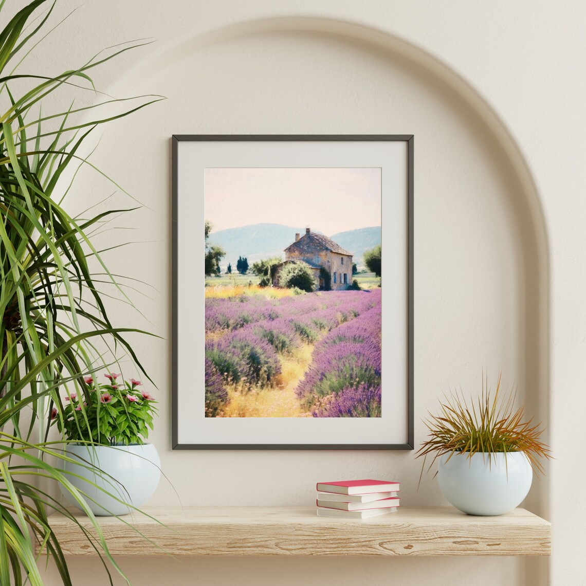 Italian Countryside Vintage Travel Poster, Oil Painting Style - Image 2