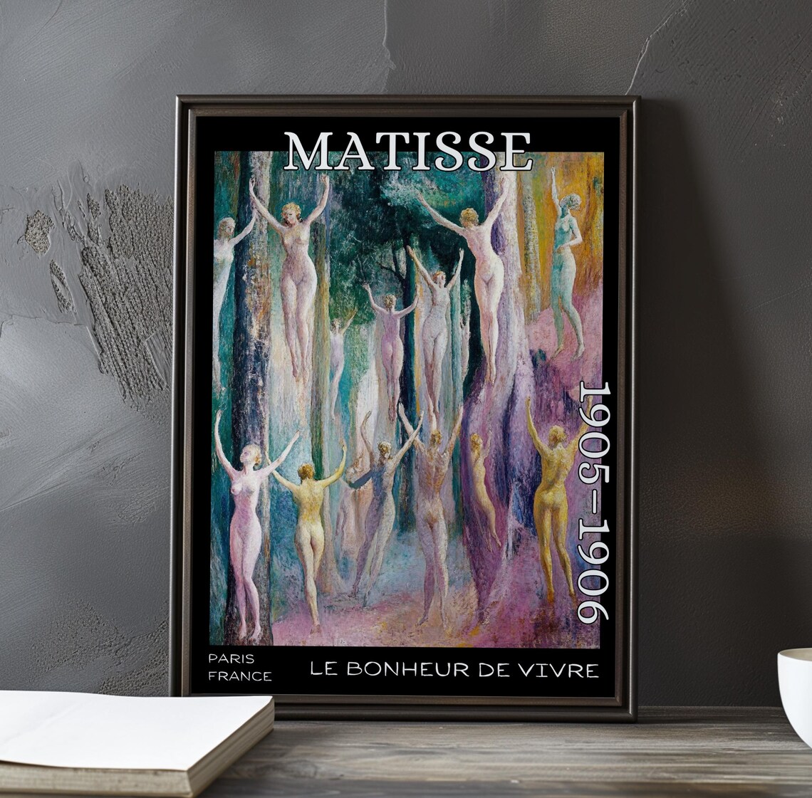 Henri Matisse Le Bonheur de Vivre Lavender Grove Dance Poster