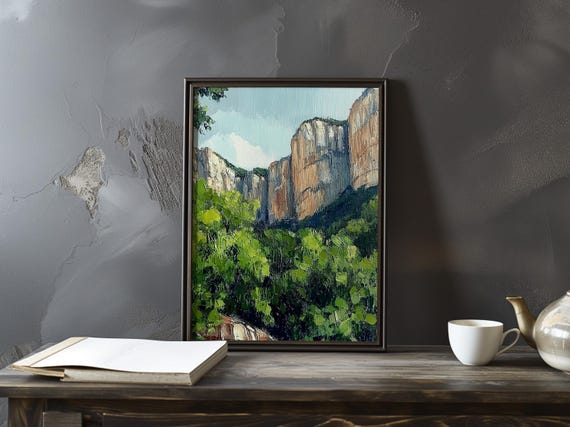 Paul Cezanne Inspired Impressionist Art Print Captivating French Landscape And Maritime Poster Still Life Prints Wall Decor