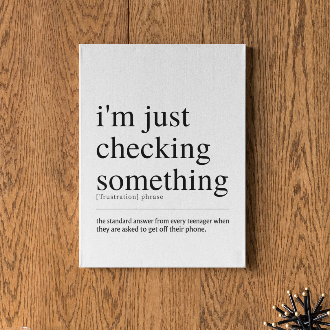 Funny Definition Print Fun Teen Wall Decor Kids Room Decor Girl Wall Art Boys Bedroom Art Dorm Wall Art Teenager Posters - Image 5