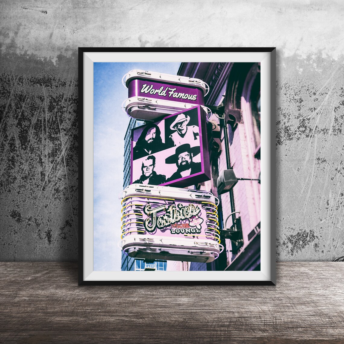 Tootsies Orchid Lounge, Nashville Travel Poster
