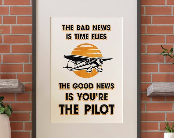 Inspirational Office Wall Art You Are The Pilot Motivational Art Entrepreneur Art Typography Wall Art Inspirational Print