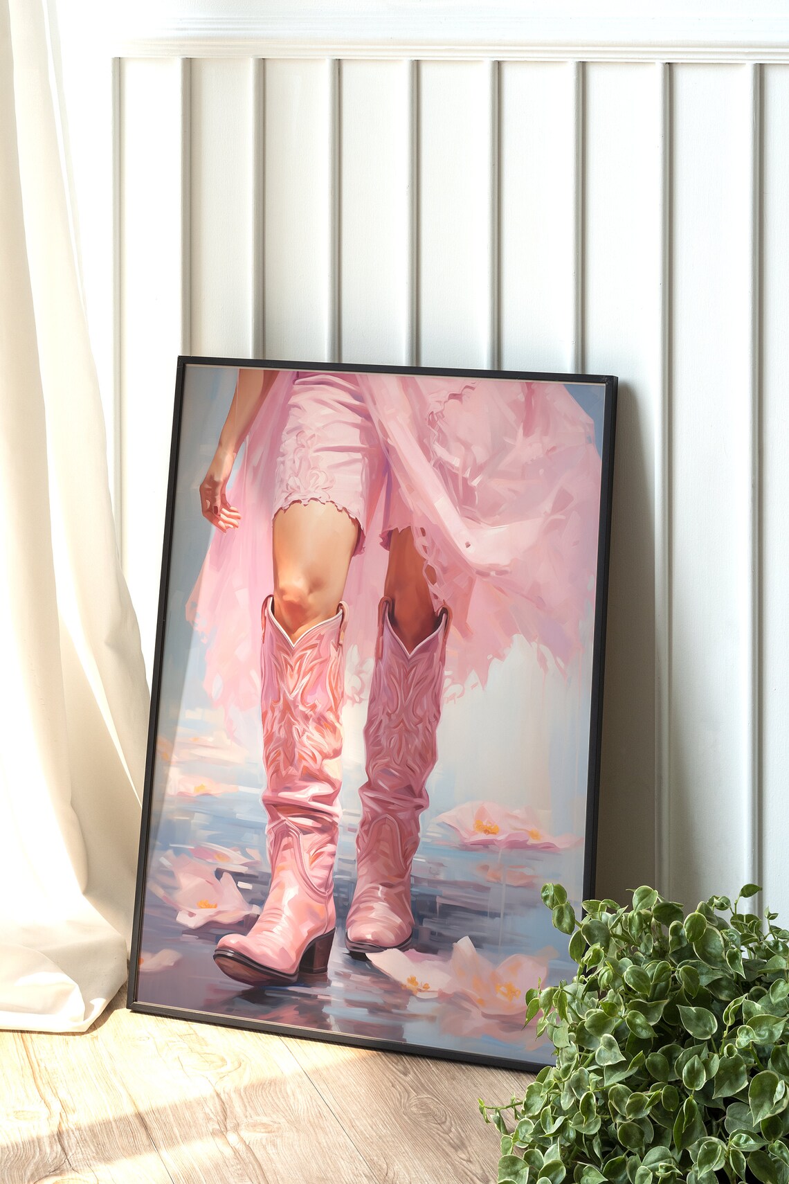 Coastal Cowgirls Poster, Western Girl Dorm Decor - Image 2
