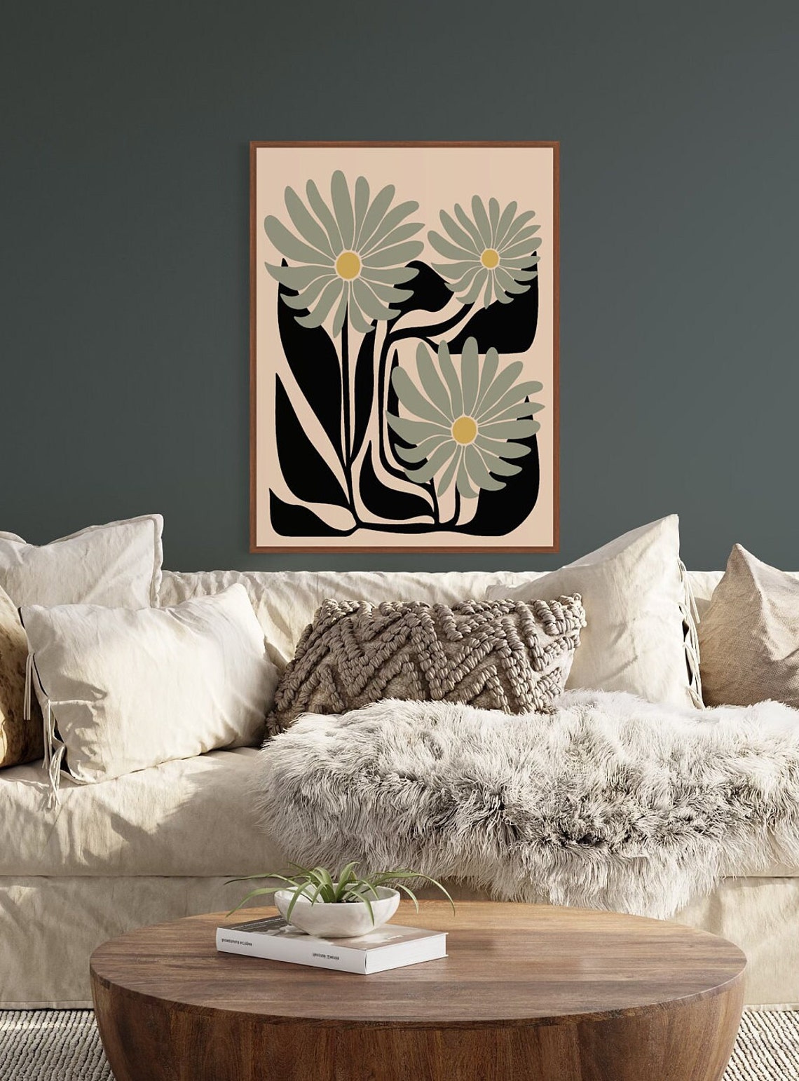 Botanical Minimal Vintage Travel Poster - Image 3