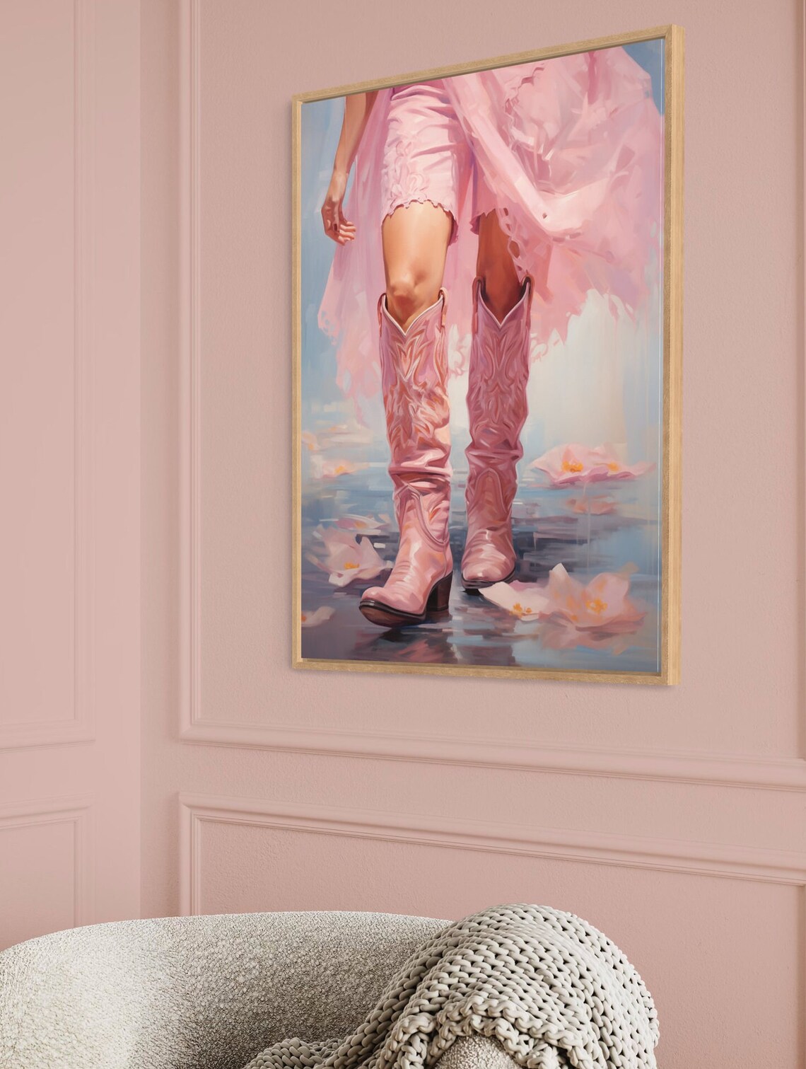 Coastal Cowgirls Poster, Western Girl Dorm Decor - Image 3