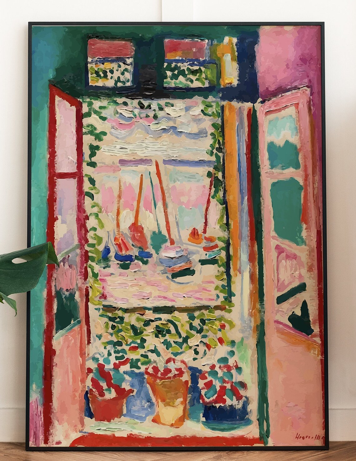 Matisse Exhibition Poster, Modern Minimal Art - Image 3