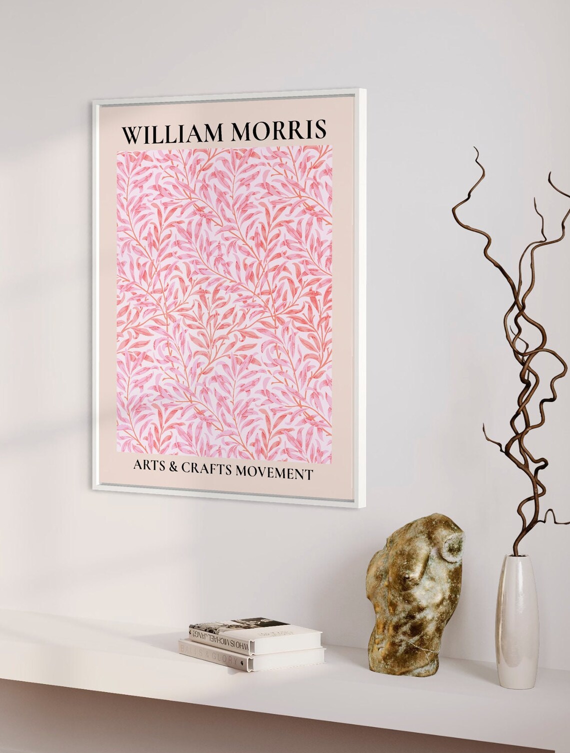 William Morris Botanical Art Nouveau Flower Art - Image 5