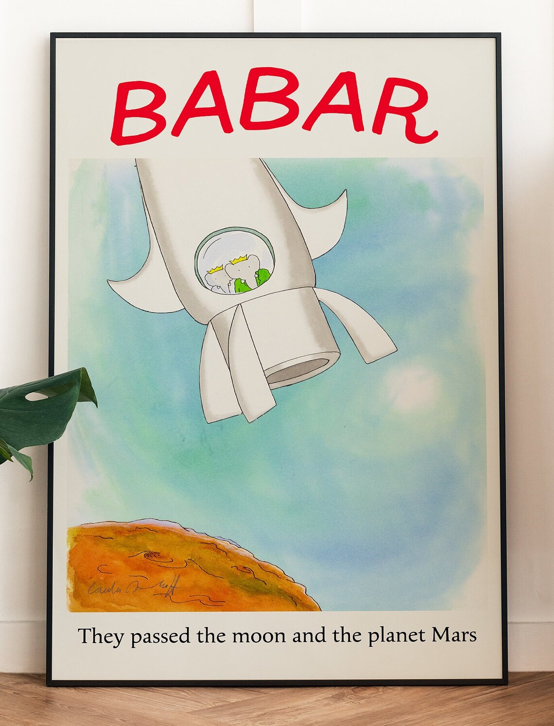 Babar The Classic Travel Poster - Image 2