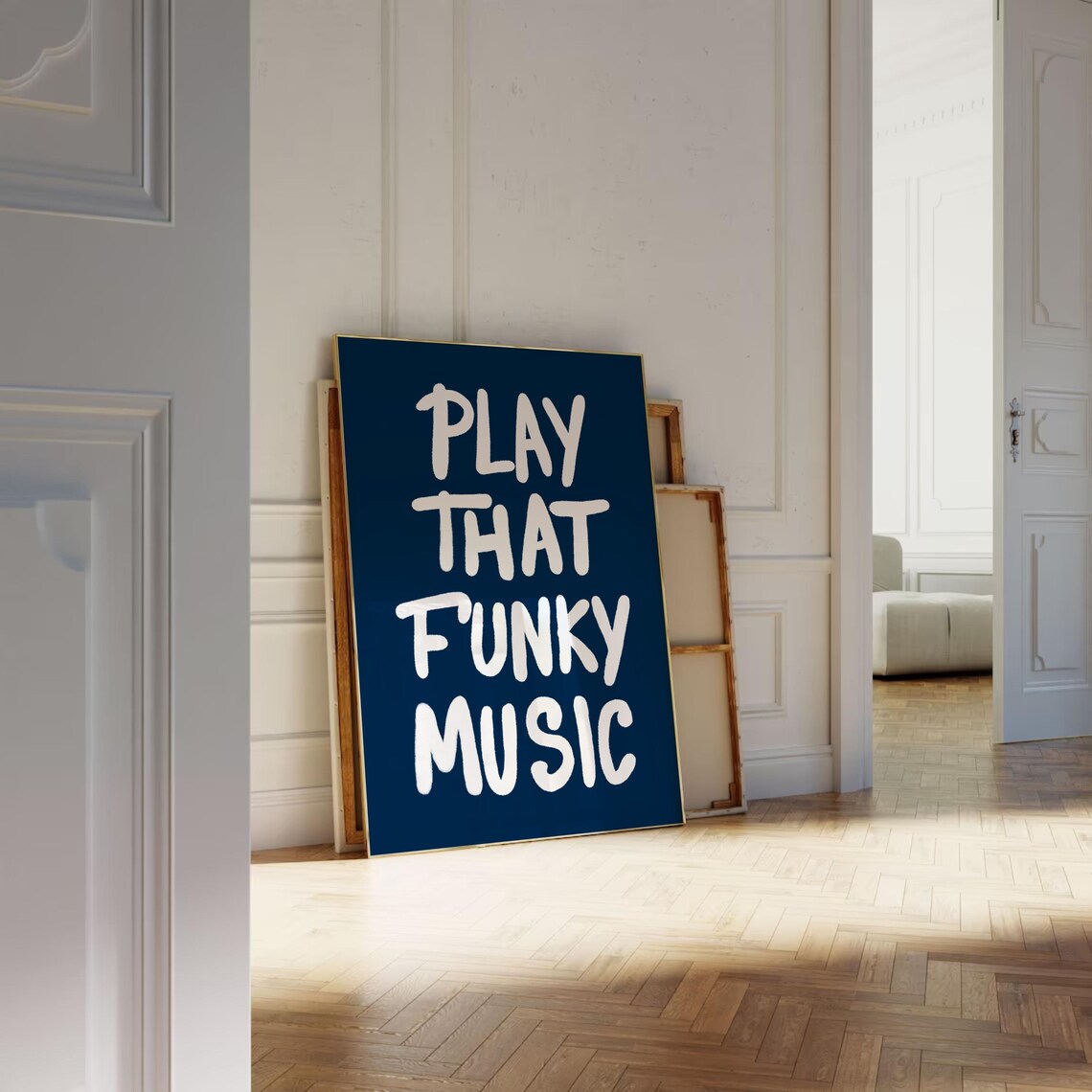 Play That Funky Music Retro Music Poster - Image 3