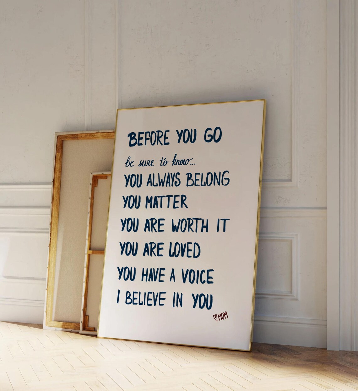 Dorm Affirmation Quote Print, Preppy Y2K Decor - Image 3