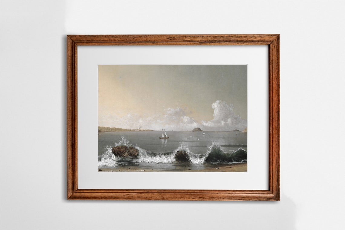 Vintage Gallery Print Set Landscape Paintings Gallery Wall Set Rustic Farmhouse Art Prints Wall Art - Image 4