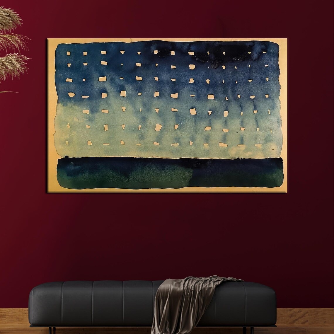 Georgia Okeeffe Abstract Art Print, Modern Wall Decor