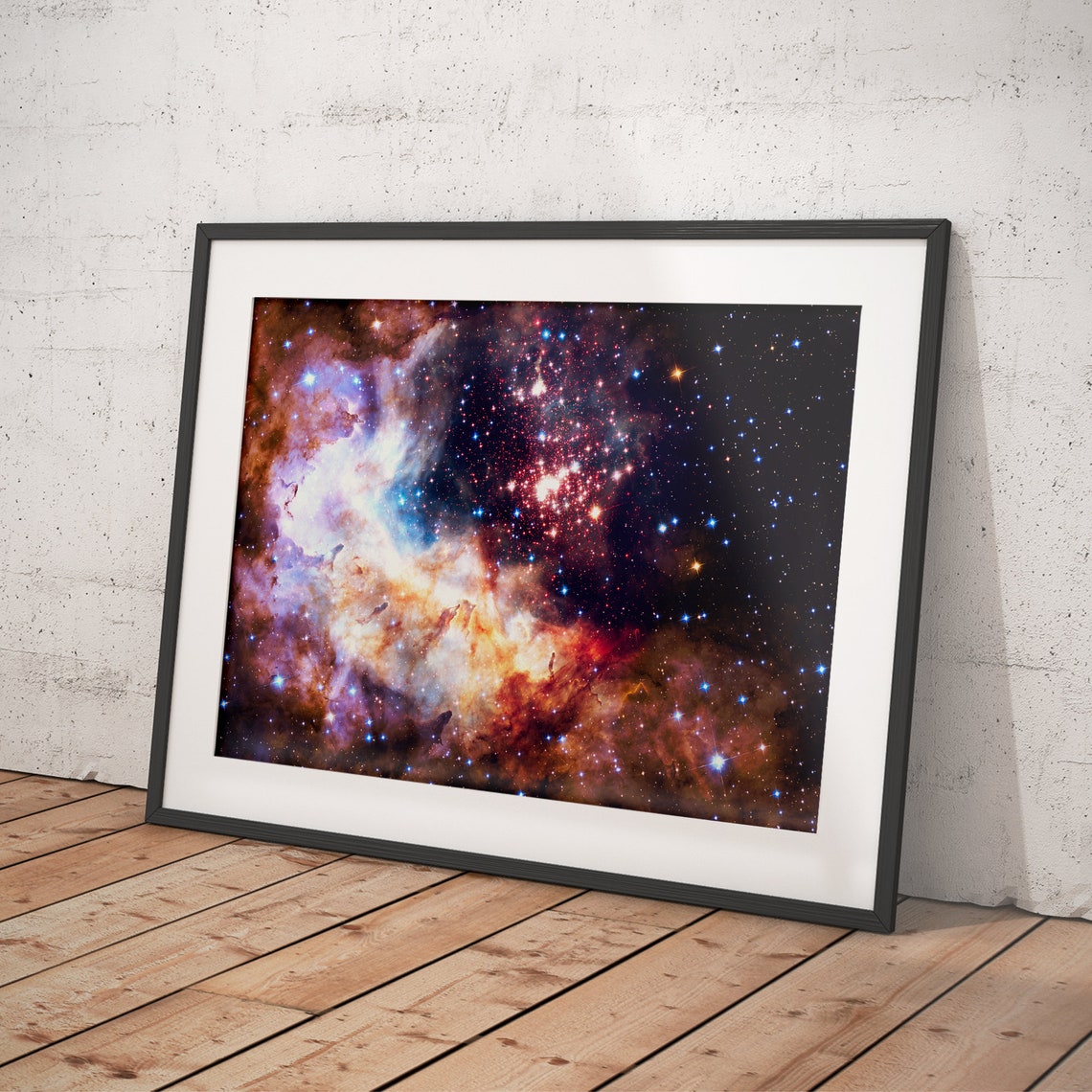 Star Cluster Hubble Galaxy Art Print - Image 3