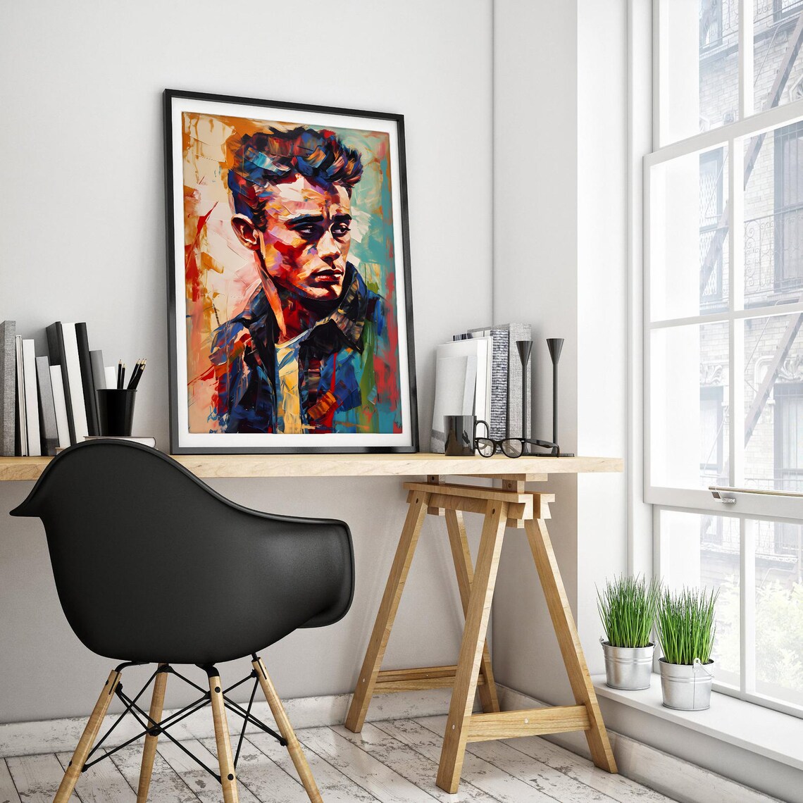 James Dean Rebel Without A Cause Art Print - Image 3