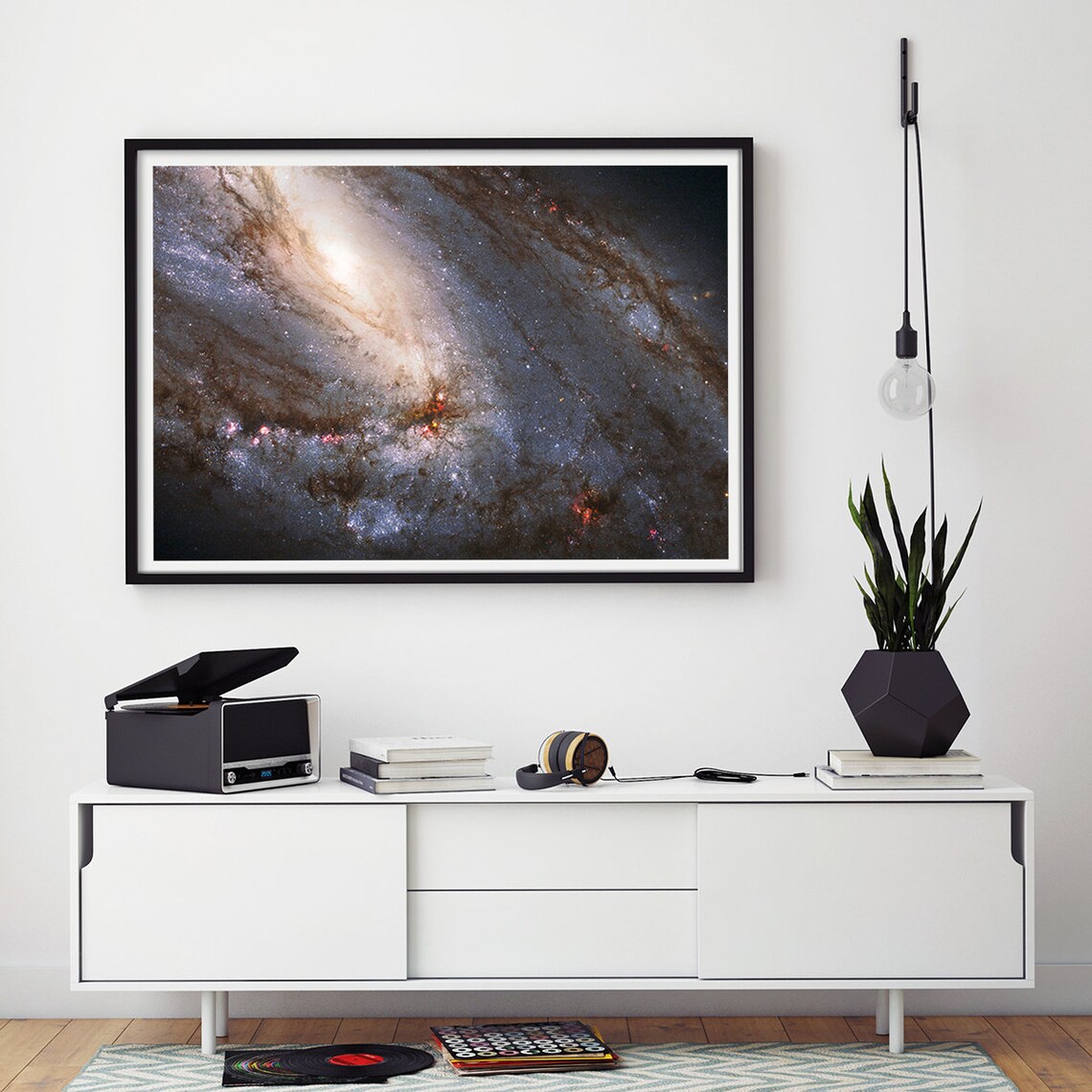 Centaurus A Outer Space Art Print, Geeky Decor - Image 3