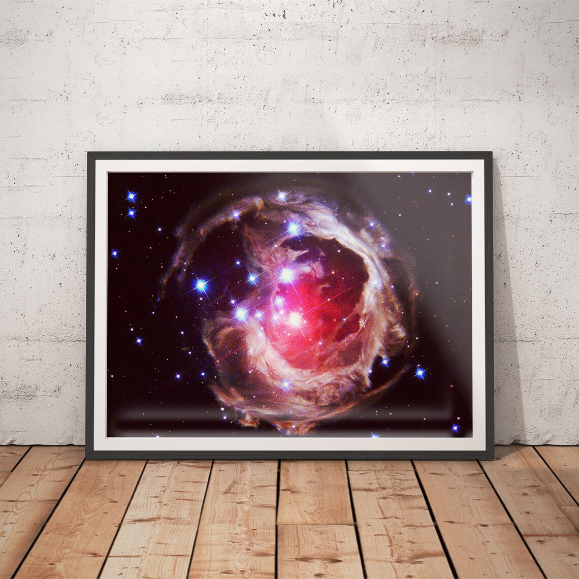Monocerotis Space Poster, Astronomy Art Print