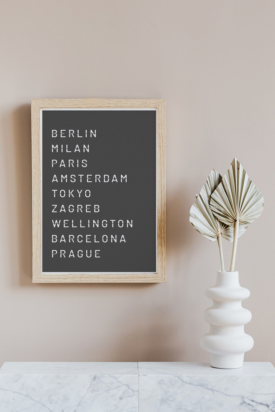 Custom Travel Art Print, Personalize City Destinations - Image 3