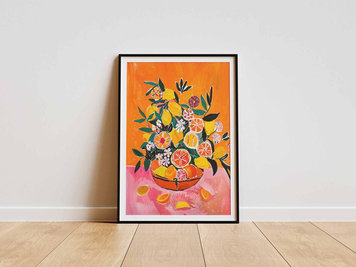 Henri Matisse Citrus Still Life Art Print, Fauvism - Image 4
