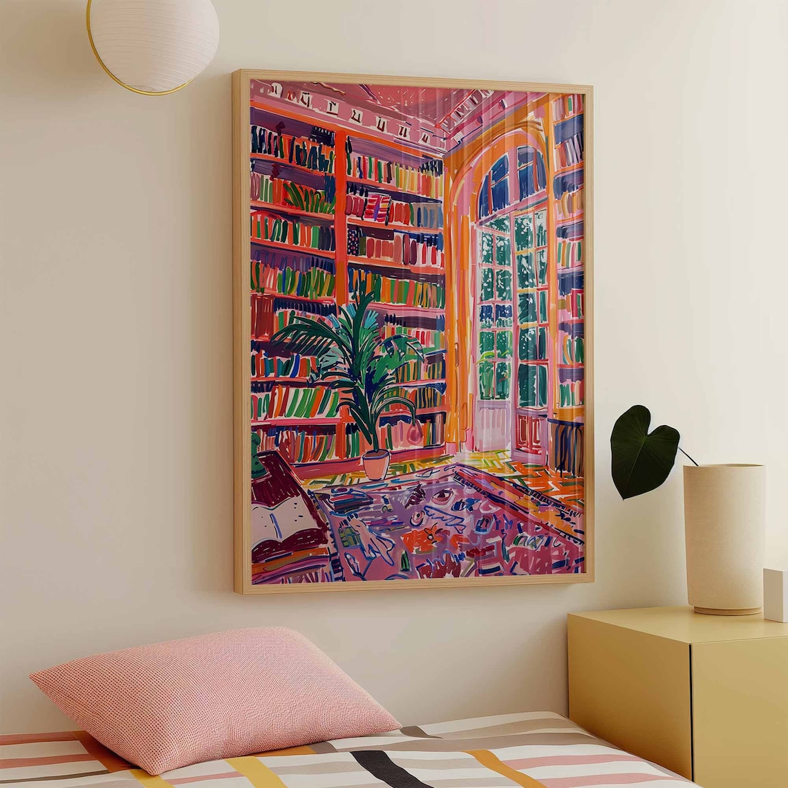 Henri Matisse Library Poster, Modern Literary Art Print - Image 5