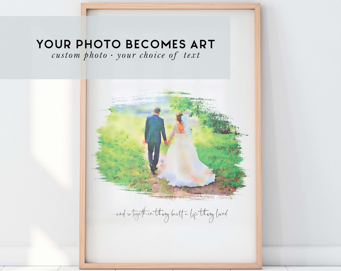 Custom Watercolor Pet Art Print, Personalized Gift