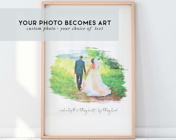 Custom Watercolor Pet Art Print, Personalized Gift
