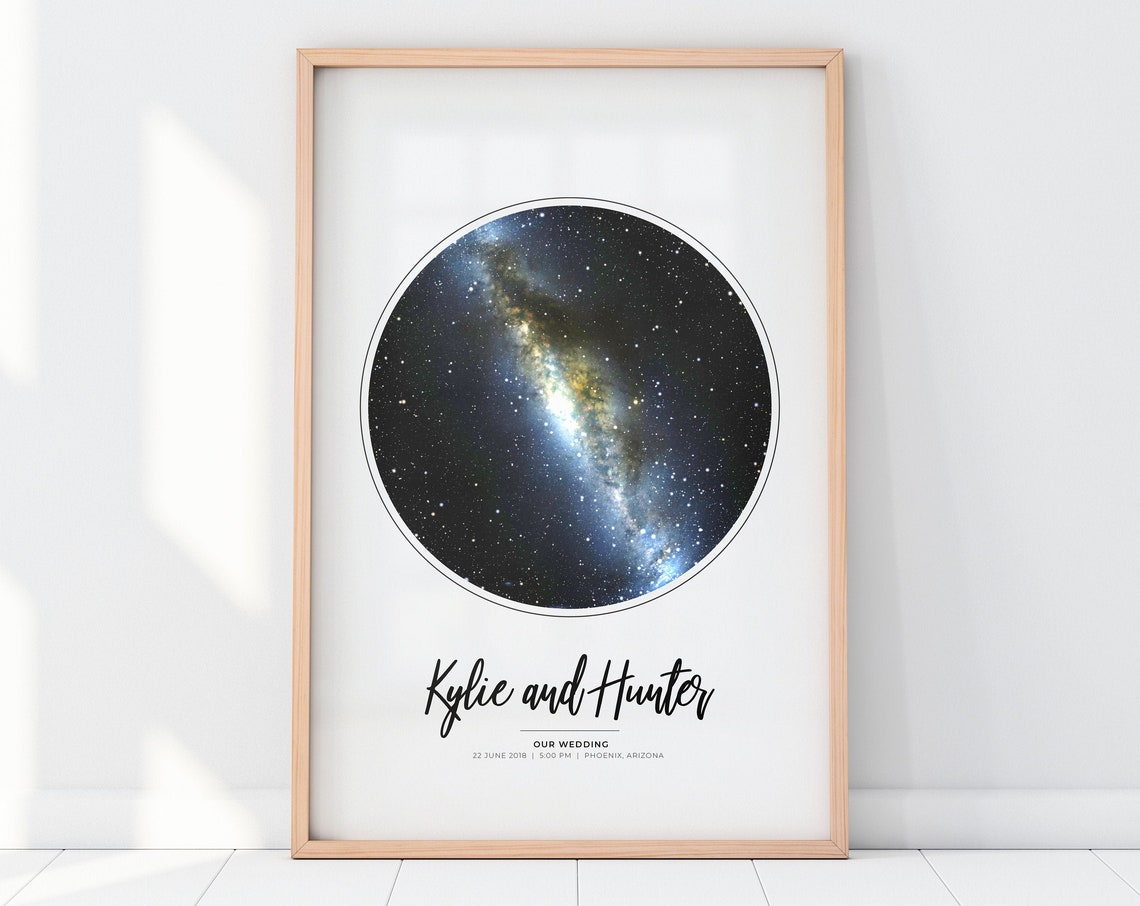 Personalized Star Map - Custom Night Sky