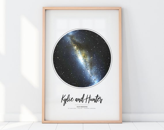 Personalized Star Map - Custom Night Sky
