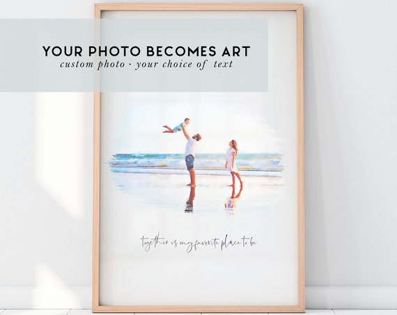 Custom Watercolor Pet Art, Personalized Art Print