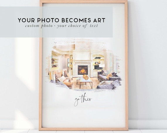 Custom Watercolor Pet Art, Personalized Art Print
